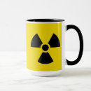 Search for radioactive symbol mugs Warning
