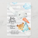 Search for bear cub invitations Watercolor