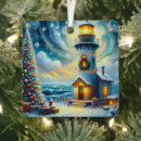 Search for lighthouse christmas tree decorations Coastal