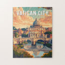 Search for rome italy puzzles Retro vintage travel