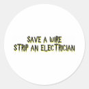 Search for electrician humour stickers Joke