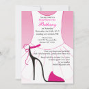 Search for high heel shoes bridal shower invitations For her
