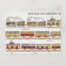 Search for french train postcards Railway