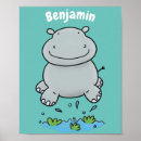 Search for cartoon hippo posters Cute