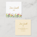 Search for bees business cards Watercolor