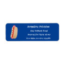 Search for hot dog return address labels Bbq