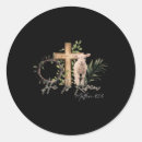 Search for jesus is risen stickers Cartoon