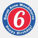 Search for 6 year old stickers Birthday