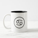 Search for cancer crab mugs Zodiac