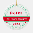 Search for sobriety christmas tree decorations Encouragement