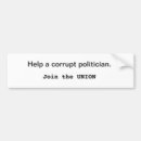 Search for politicians bumper stickers Humour
