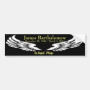 Search for angel wings bumper stickers In memory of