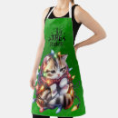 Search for christmas kitten aprons Cute