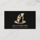 Search for animal business cards veterinary