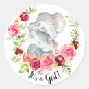 Search for mom and baby elephant stickers Floral