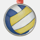 Search for volleyball christmas tree decorations Spike