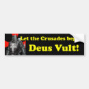 Search for crusades bumper stickers Crusader