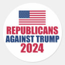 Search for republicans against trump stickers Political