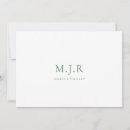 Search for business stationery paper Monogrammed
