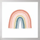 Search for rainbow posters boho