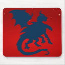 Search for winged dragon mouse mats Black