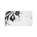 Search for blank black labels Vintage