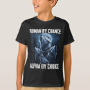 Search for alpha wolf tshirts Human by chance