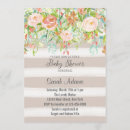 Search for secret baby shower invitations Floral
