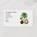 Search for coconut business cards Palm