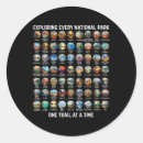 Search for us national parks stickers Mountain camping