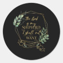 Search for bible verse psalm 23 stickers Christian