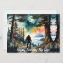 Search for sasquatch birthday cards Forest