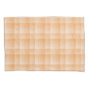 Search for orange and white pillowcases Abstract