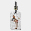 Search for fox luggage tags Steampunk