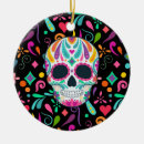 Search for sugar skull christmas tree decorations Colourful