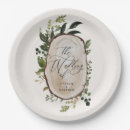 Search for rustic wedding plates Modern