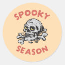 Search for fall season stickers Skull