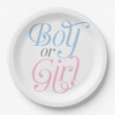 Search for gender reveal plates Modern