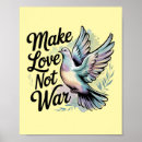 Search for make love not war posters Bird