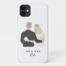 Search for bride and groom iphone cases Mr and mrs