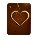 Search for fractal heart magnets Gold