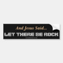 Search for rocking bumper stickers Jesus