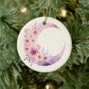 Search for crescent moon christmas tree decorations Lunar