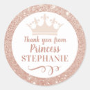 Search for crown thank you stickers Baby shower