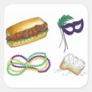 Search for mardi gras masks stickers Louisiana