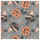 Search for halloween pumpkin pattern fabric Cats