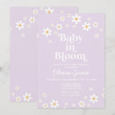 Search for lavender baby shower invitations Baby in bloom