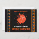 Search for basketball team party invitations Sports