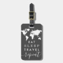 Search for world map luggage tags Motivational