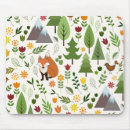 Search for fox pattern mouse mats Flowers